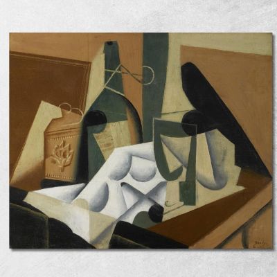 The White Tablecloth Juan Gris jgr74 canvas print 