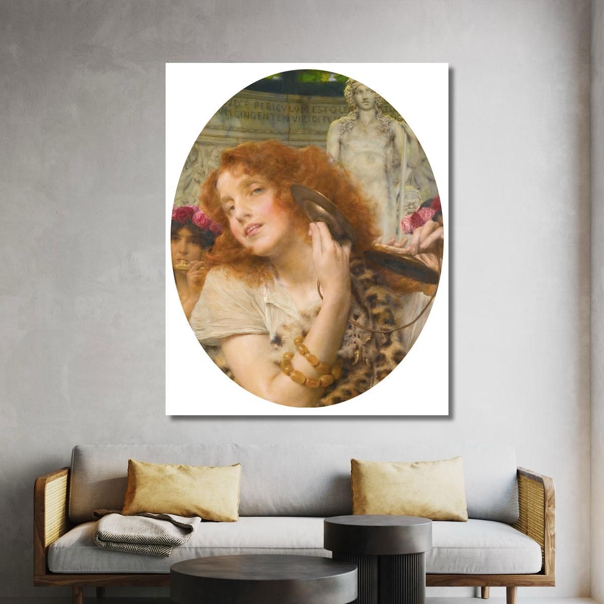 Bacchante Lawrence Alma-Tadema lat15 canvas print 