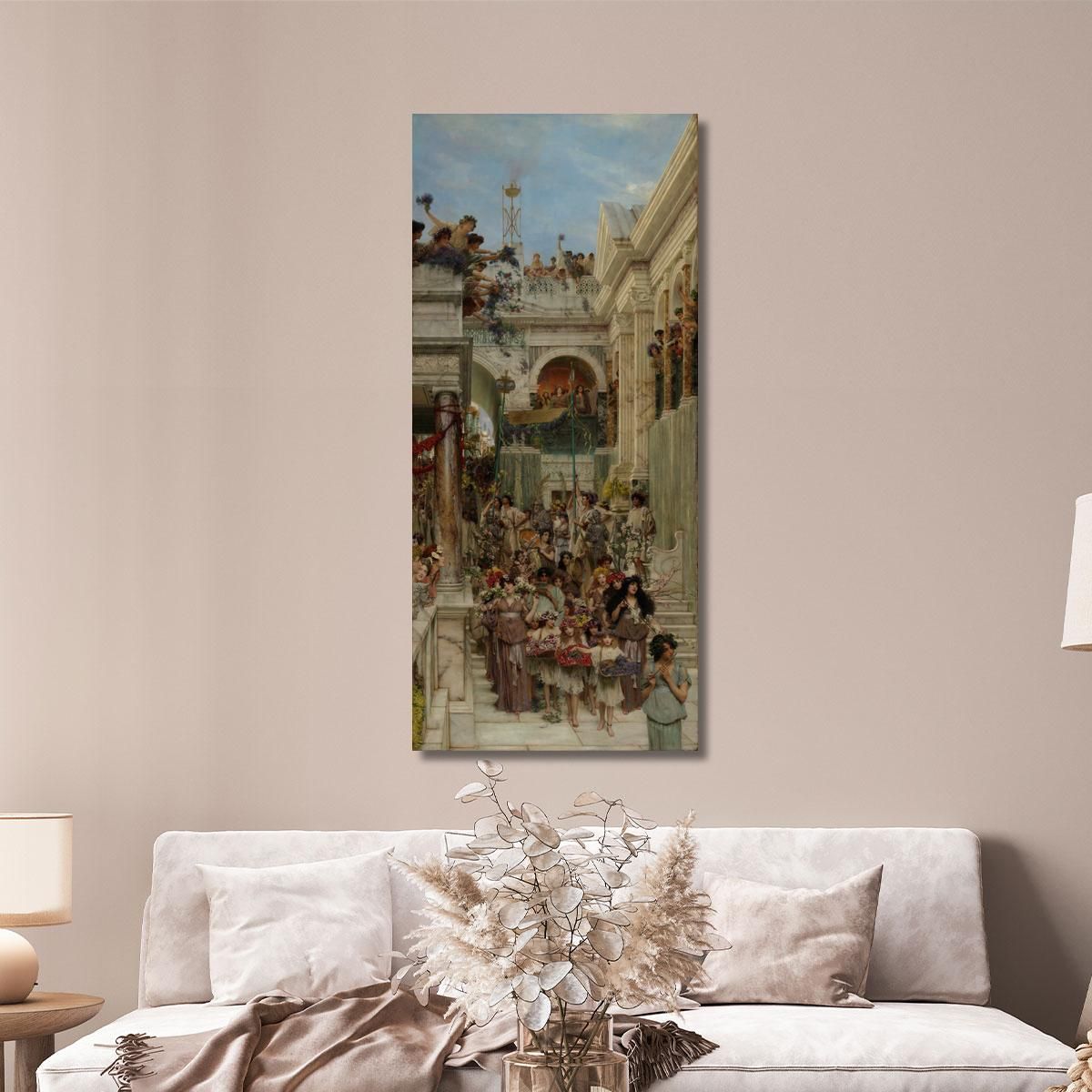Spring Lawrence Alma-Tadema lat36 canvas print 