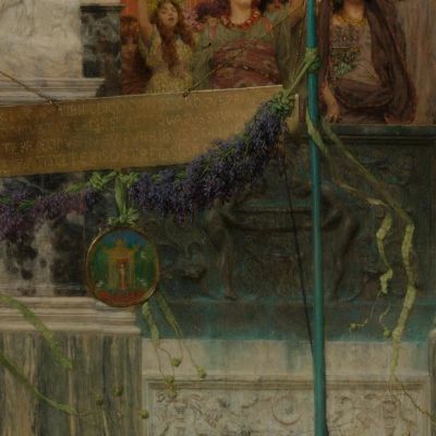 Spring Lawrence Alma-Tadema lat36 canvas print