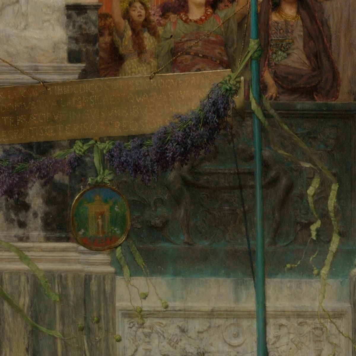Spring Lawrence Alma-Tadema lat36 canvas print