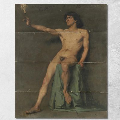 Male Nude Study Pascal Dagnan Bouveret pdb19 canvas print 