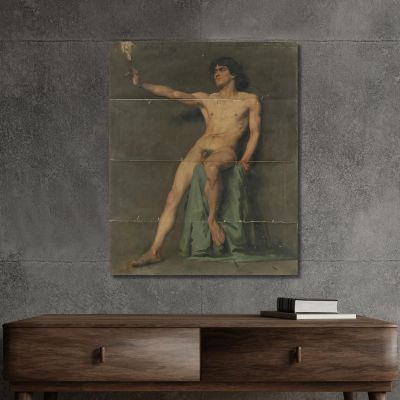 Male Nude Study Pascal Dagnan Bouveret pdb19 canvas print 