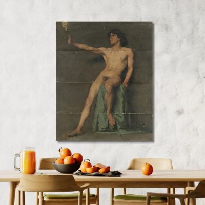 Male Nude Study Pascal Dagnan Bouveret pdb19 canvas print 