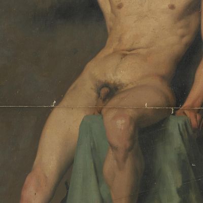 Male Nude Study Pascal Dagnan Bouveret pdb19 canvas print