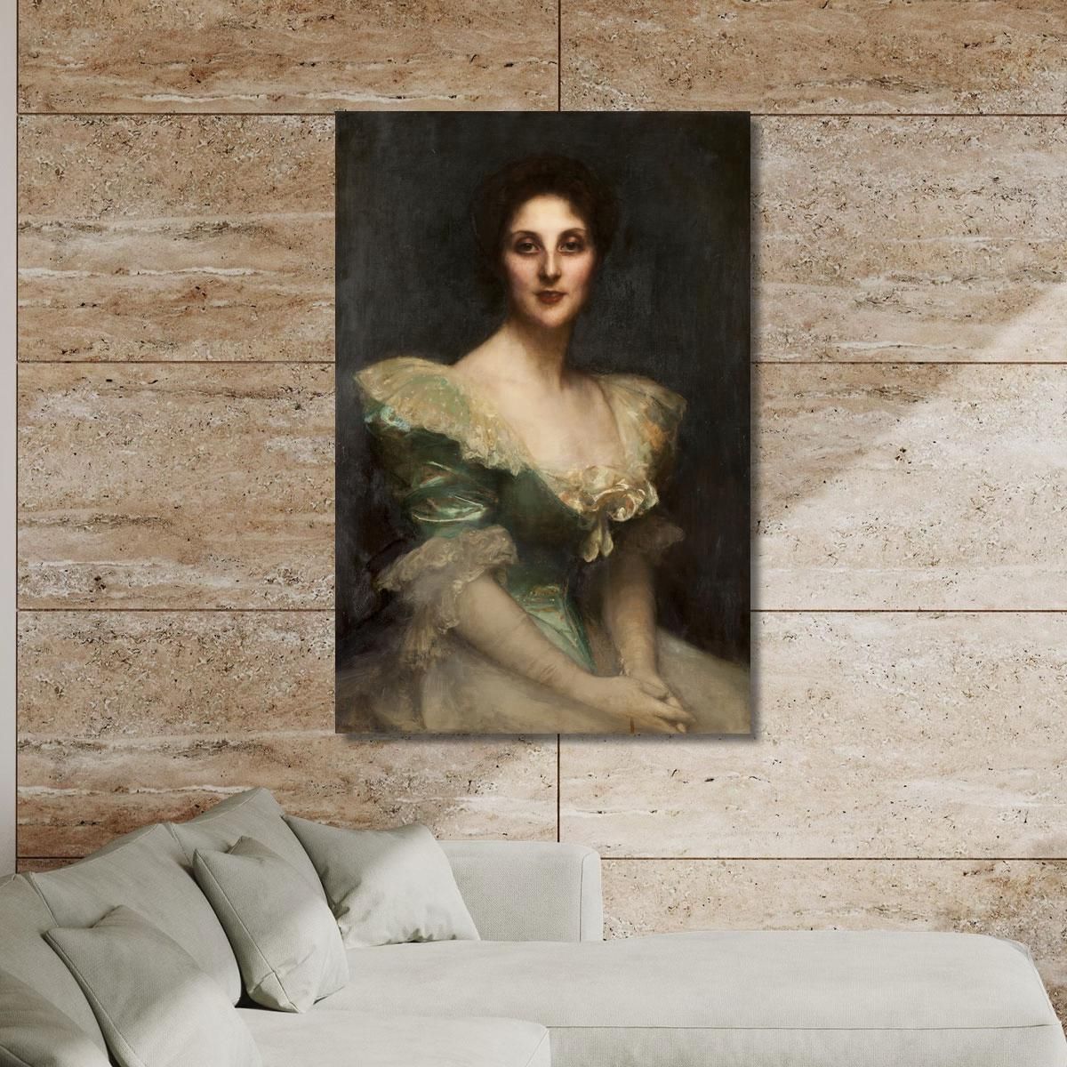 Portrait Of Fanny Thérèse Reinach Pascal Dagnan Bouveret pdb22 canvas print 