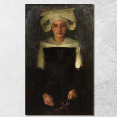 Collection Contemplation Pascal Dagnan Bouveret pdb29 canvas print 