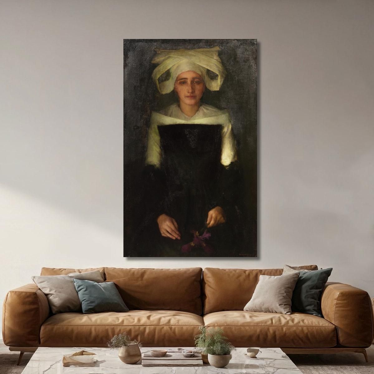 Collection Contemplation Pascal Dagnan Bouveret pdb29 canvas print 