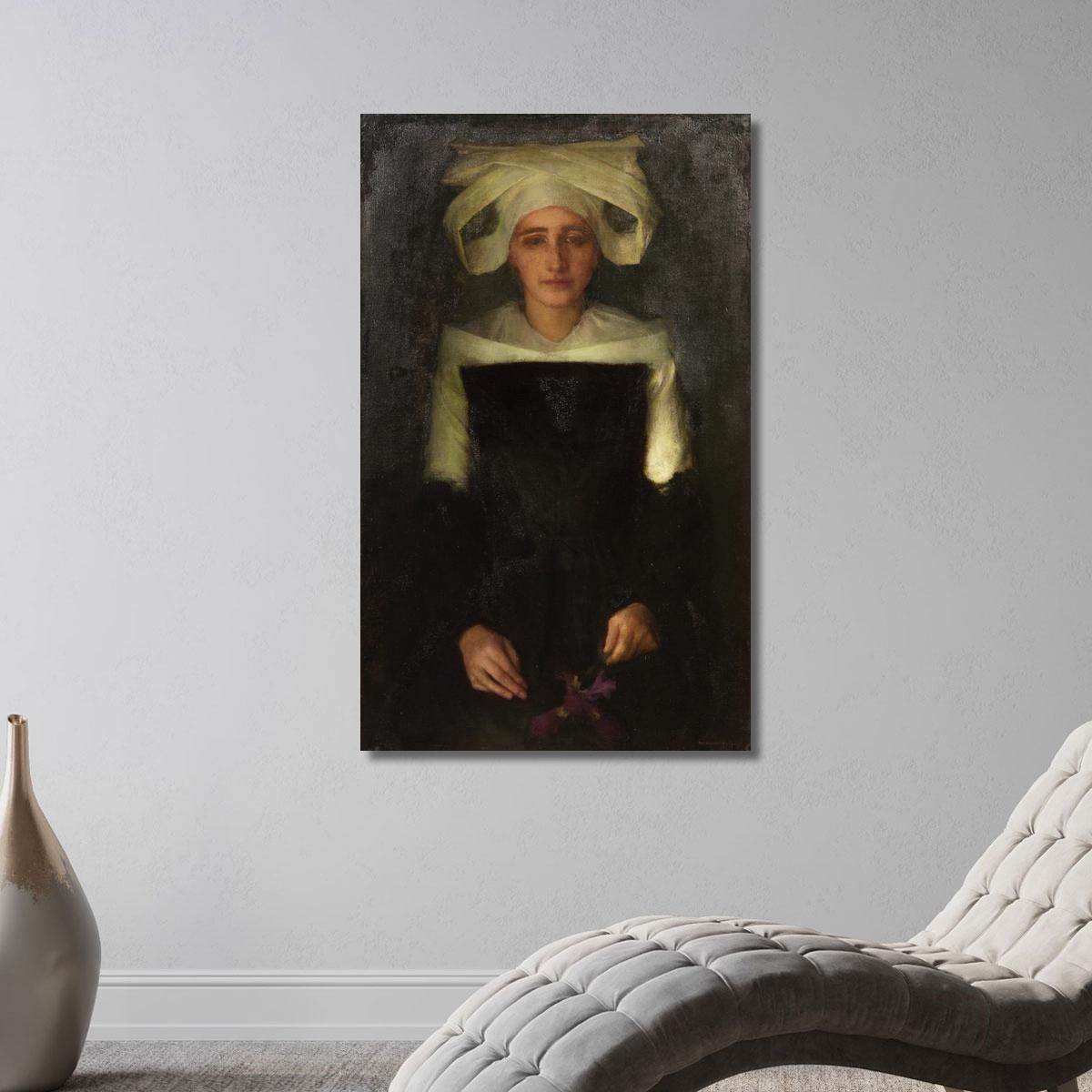 Collection Contemplation Pascal Dagnan Bouveret pdb29 canvas print 