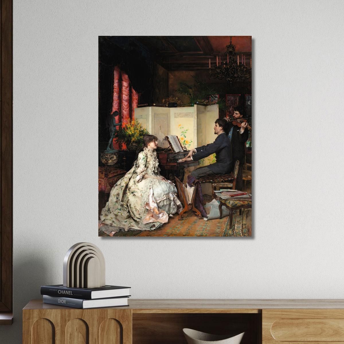 The Duet Pascal Dagnan Bouveret pdb33 canvas print 