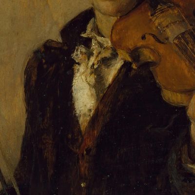 The Musician Pascal Dagnan Bouveret pdb34 canvas print