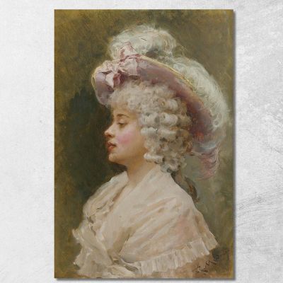 An Elegant Lady Raimundo de Madrazo y Garreta rmg10 canvas print 