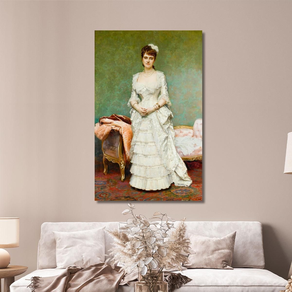 Before The Ball Raimundo de Madrazo y Garreta rmg11 canvas print 