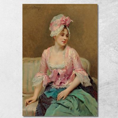 Portrait Of Aline Mason Raimundo de Madrazo y Garreta rmg28 canvas print 