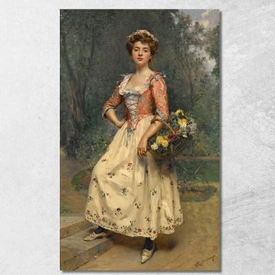 Spring Beauty Raimundo de Madrazo y Garreta rmg37 canvas print 