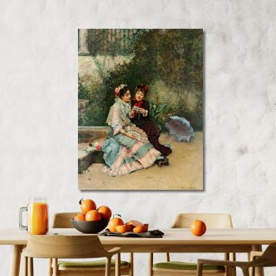 The Letter Raimundo de Madrazo y Garreta rmg38 canvas print 
