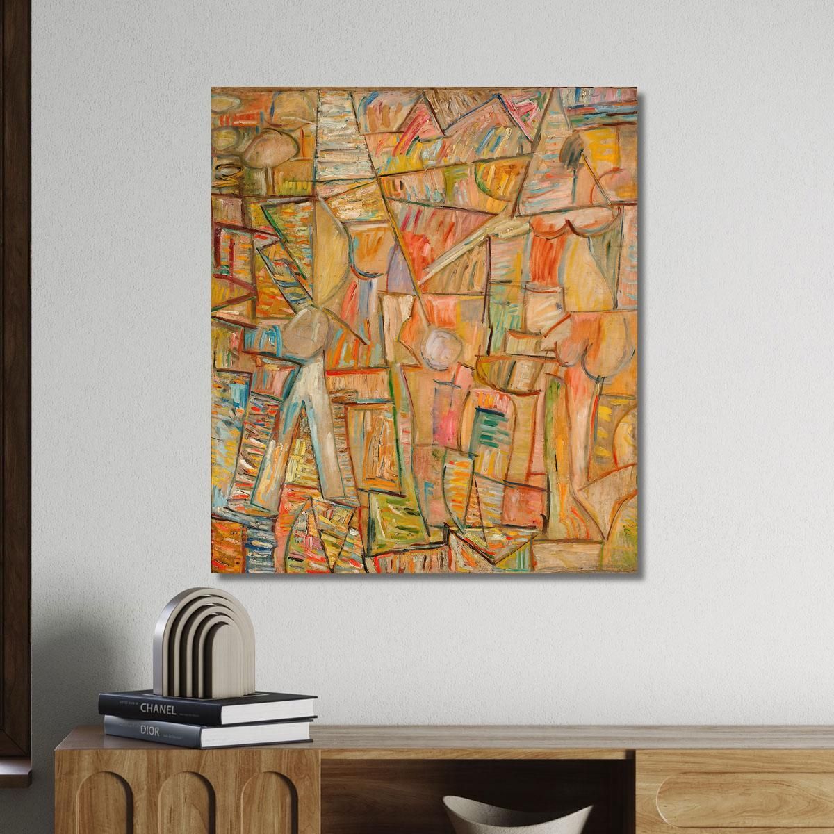 Composition Sasza Blonder sbl3 canvas print 