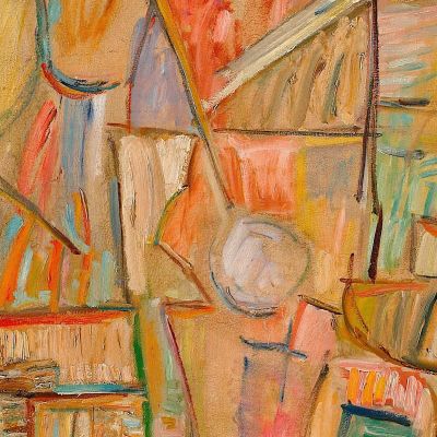 Composition Sasza Blonder sbl3 canvas print