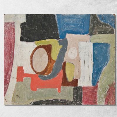 Abstract Composition I Sasza Blonder sbl4 canvas print 
