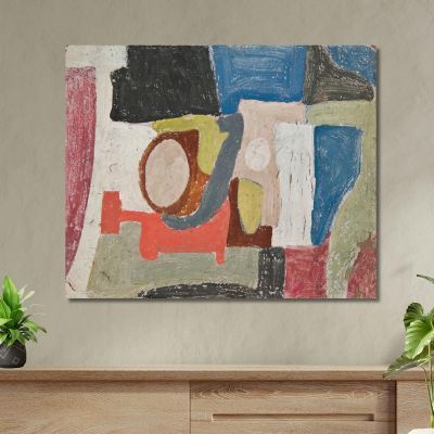 Abstract Composition I Sasza Blonder sbl4 canvas print 