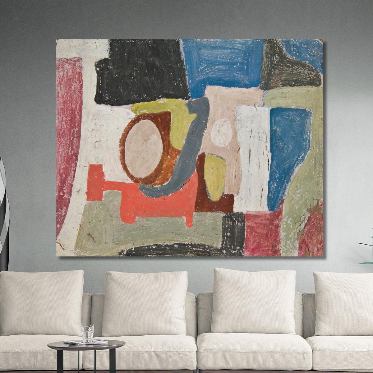 Abstract Composition I Sasza Blonder sbl4 canvas print 