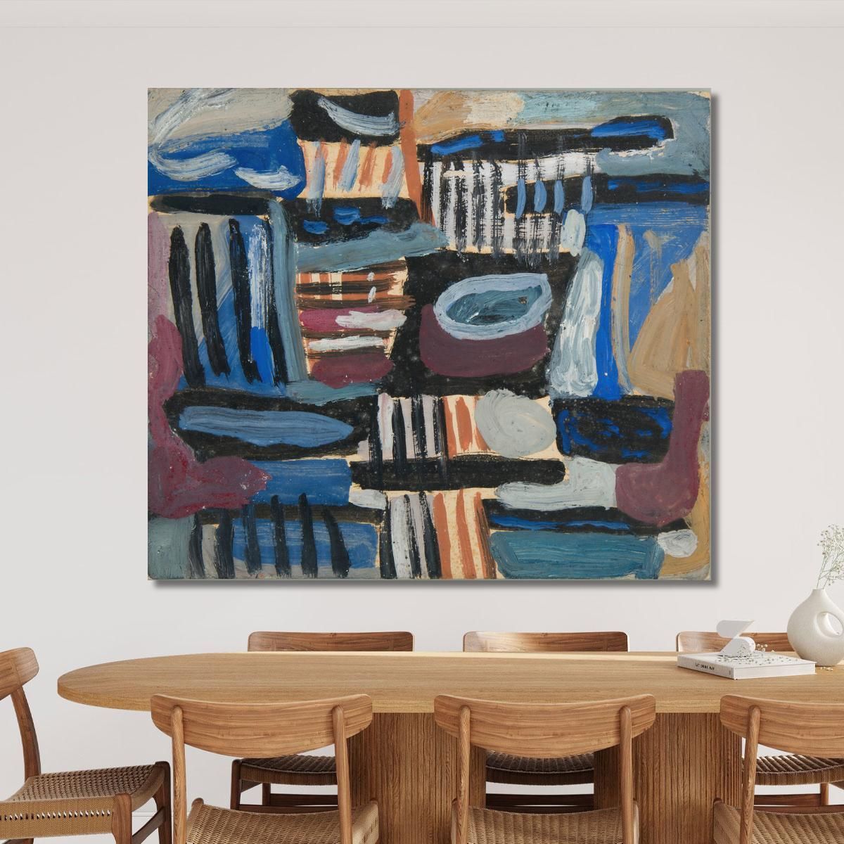 Abstract Composition Ii Sasza Blonder sbl6 canvas print 