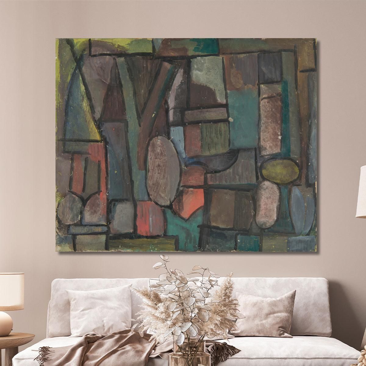 Abstract Composition Sasza Blonder sbl8 canvas print 