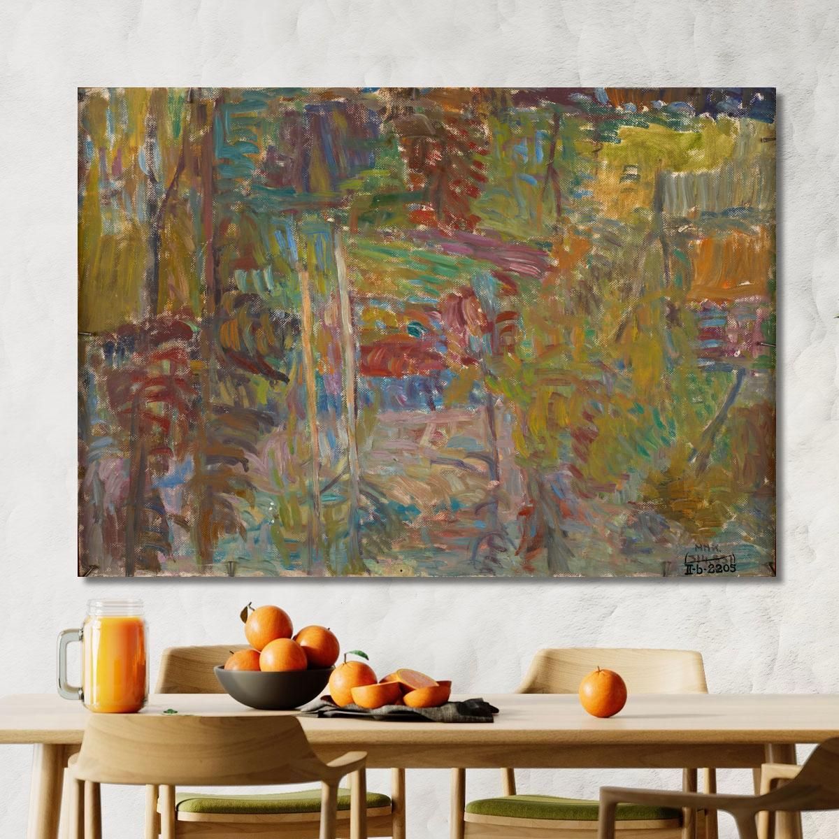 Road In The Forest Sasza Blonder sbl18 canvas print 