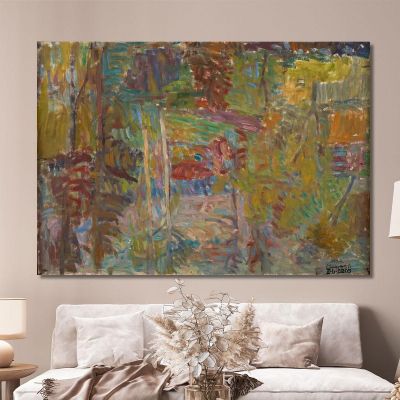 Road In The Forest Sasza Blonder sbl18 canvas print 