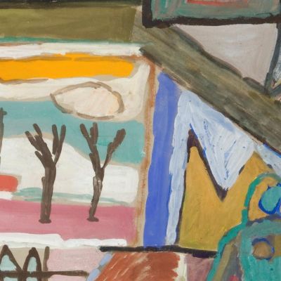 Composition With The Inscription Wegield Sasza Blonder sbl29 canvas print