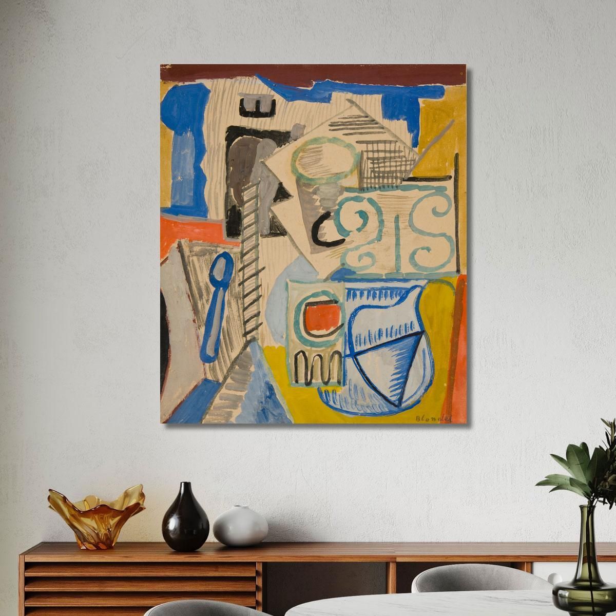 Still Life With A Spoon Sasza Blonder sbl30 canvas print 