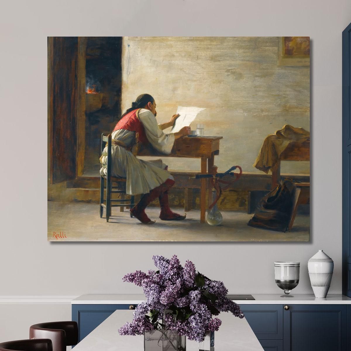 A Good Read Theodoros Ralli trl1 canvas print 