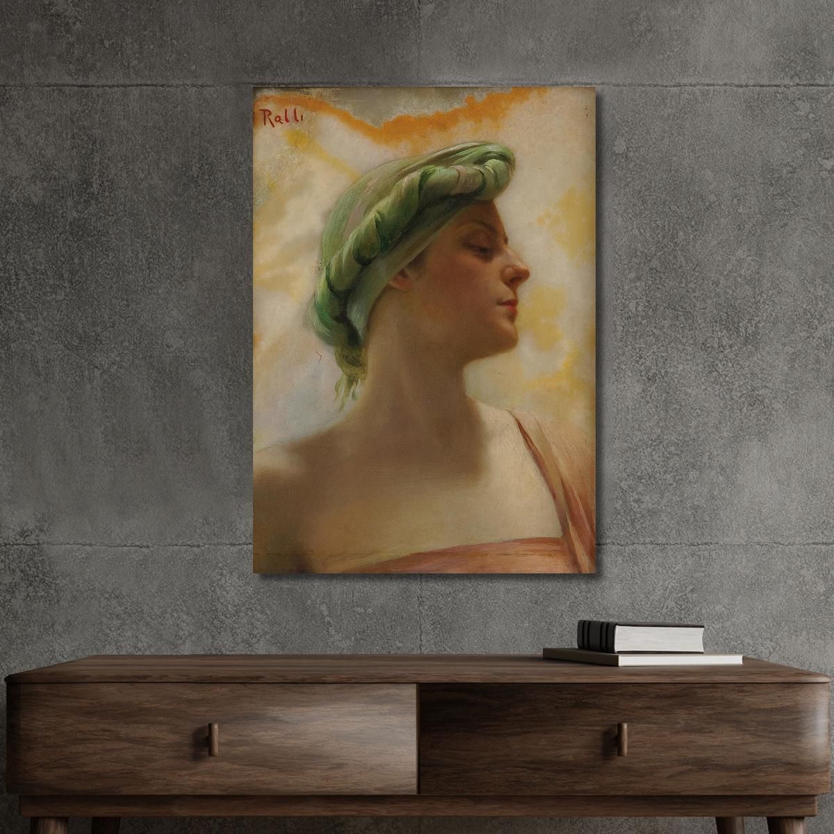 An Oriental Beauty Theodoros Ralli trl4 canvas print 