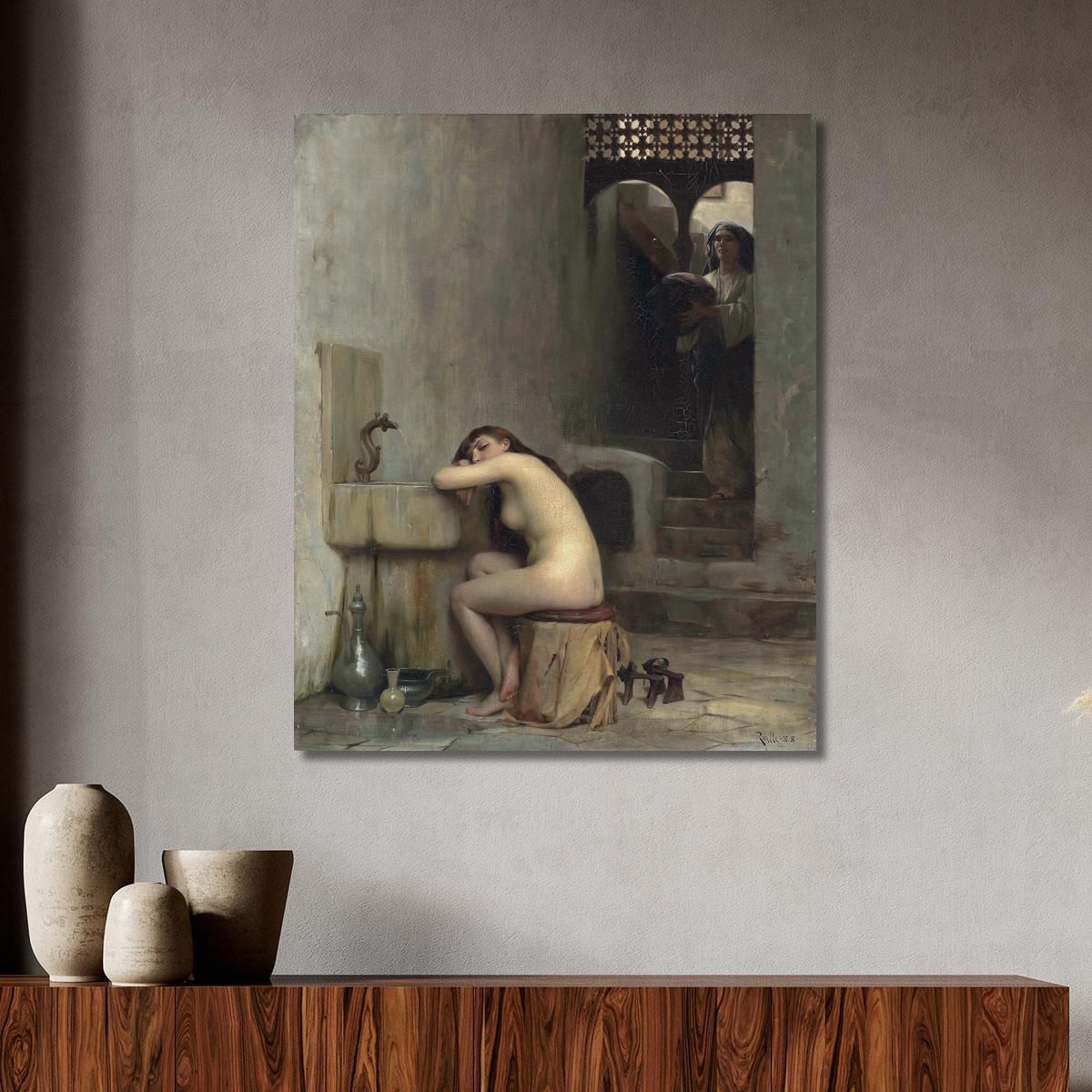 Bath Rest Theodoros Ralli trl28 canvas print 