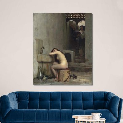 Bath Rest Theodoros Ralli trl28 canvas print 