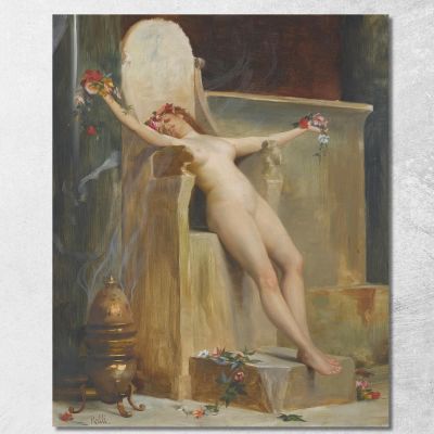 The Offering Theodoros Ralli trl36 canvas print 