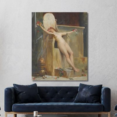 The Offering Theodoros Ralli trl36 canvas print 