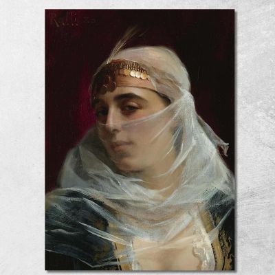 Turkish Woman Theodoros Ralli trl40 canvas print 