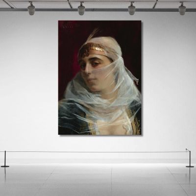 Turkish Woman Theodoros Ralli trl40 canvas print 