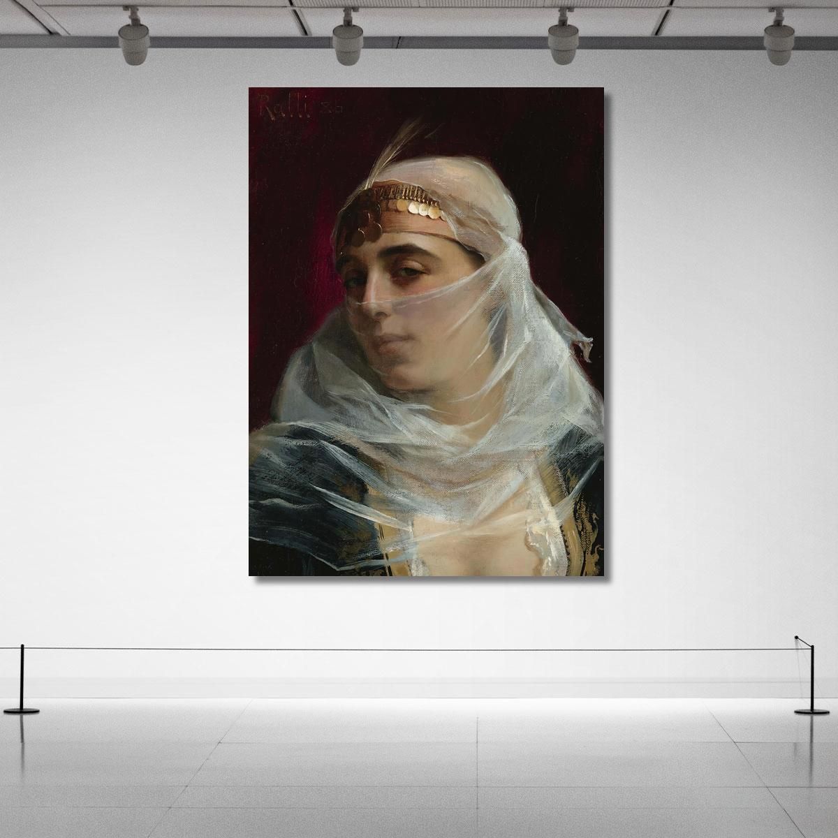 Turkish Woman Theodoros Ralli trl40 canvas print 