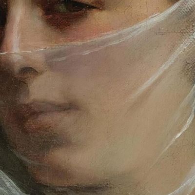 Turkish Woman Theodoros Ralli trl40 canvas print
