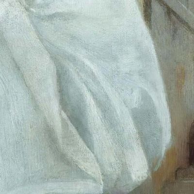 Young Girl Jerusalem Theodoros Ralli trl45 canvas print