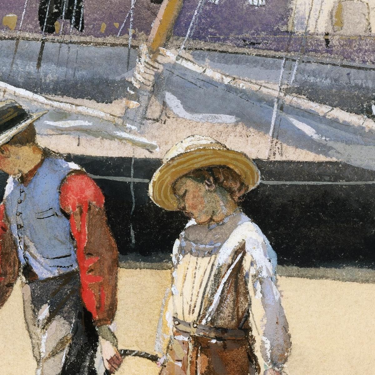 A Basket Of Clams Winslow Homer whm1 canvas print