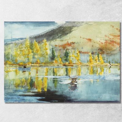 An October Day Winslow Homer whm18 canvas print 