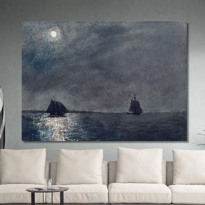 Eastern Point Light Winslow Homer whm59 canvas print 