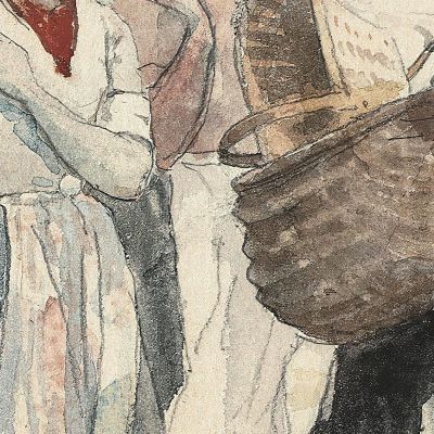 Four Fishwives On The Beach Winslow Homer whm68 canvas print