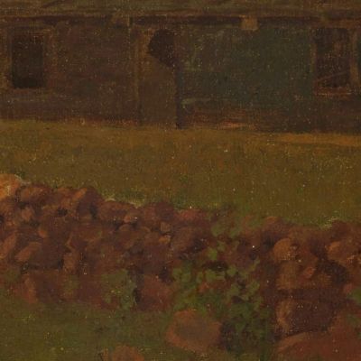 Garrison House York Maine Winslow Homer whm71 canvas print