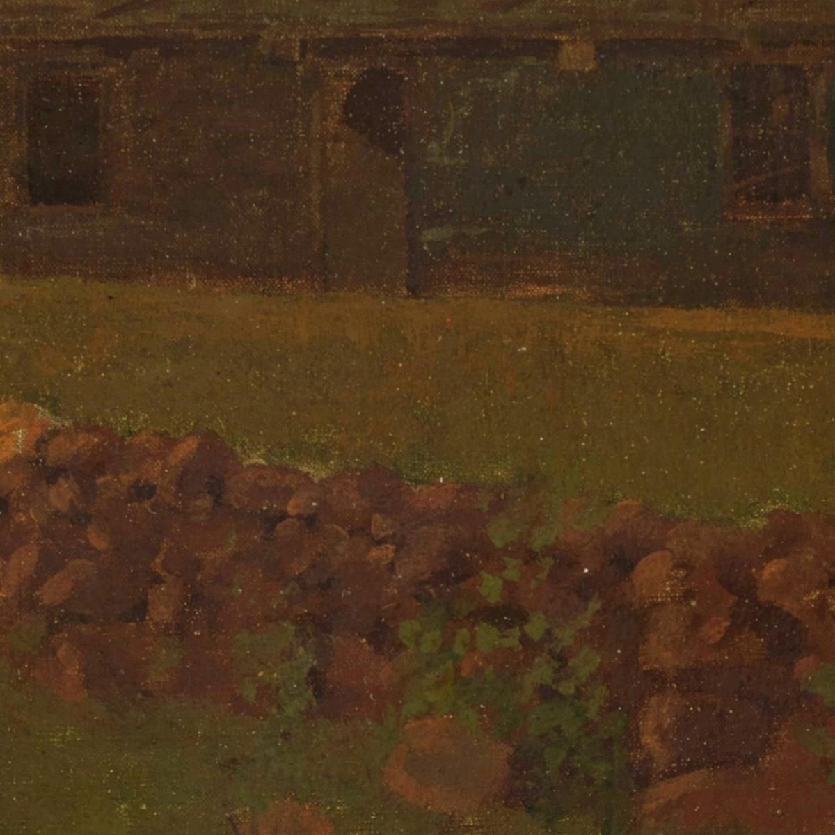 Garrison House York Maine Winslow Homer whm71 canvas print