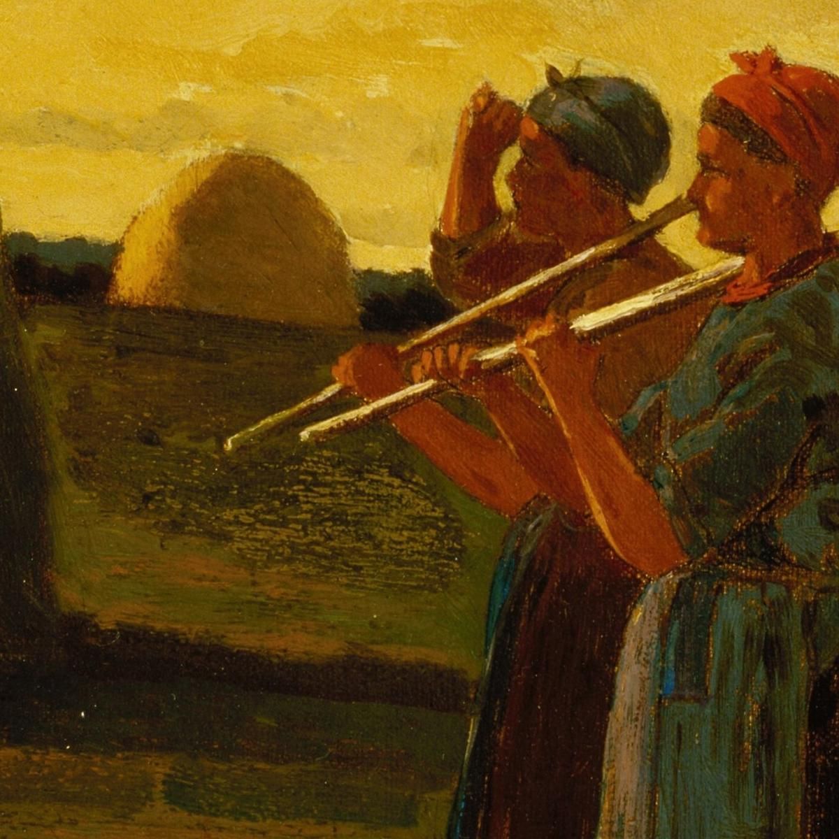 Haymakers Winslow Homer whm84 canvas print