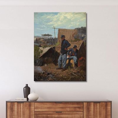 Homesweet Home Winslow Homer whm88 canvas print 